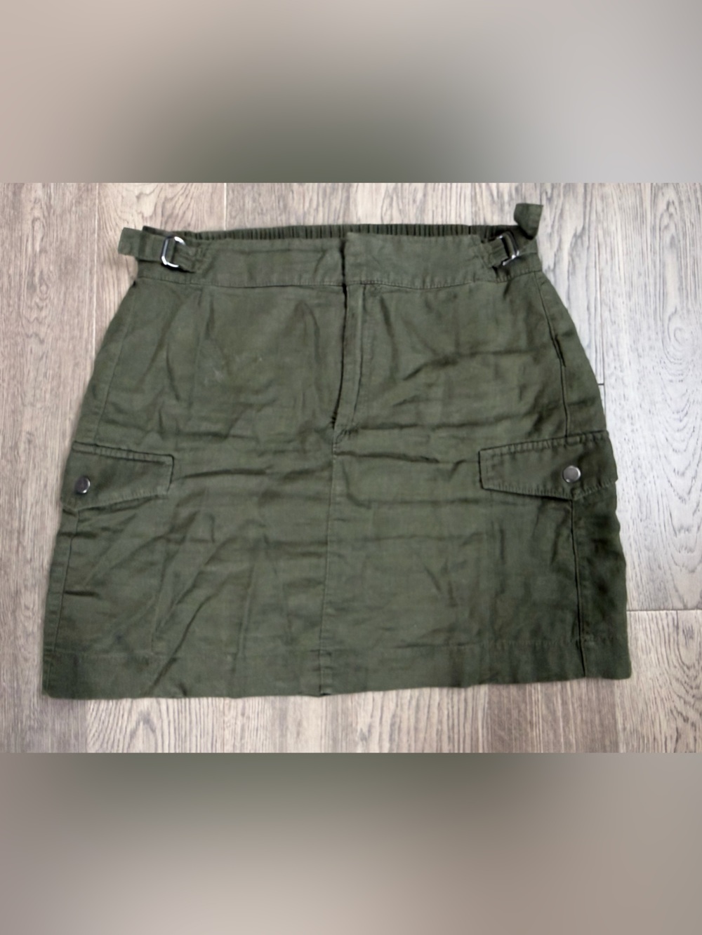 Athleta Green Utility Skirt Size 8